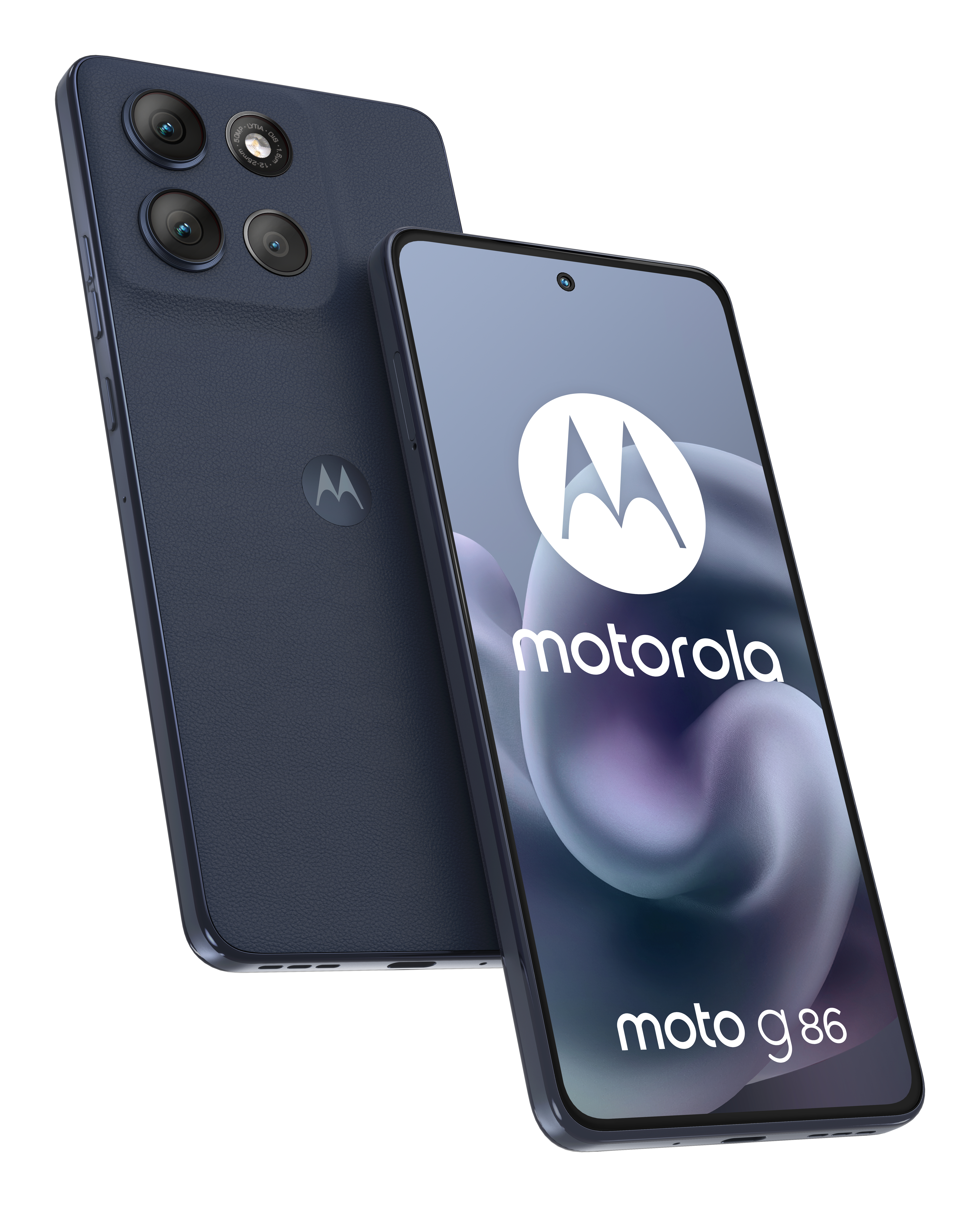 Motorola moto g86 5G 16,9 cm (6.67") Dual SIM Android 15 USB Type-C 8 GB 256 GB 5200 mAh Mørkeblå