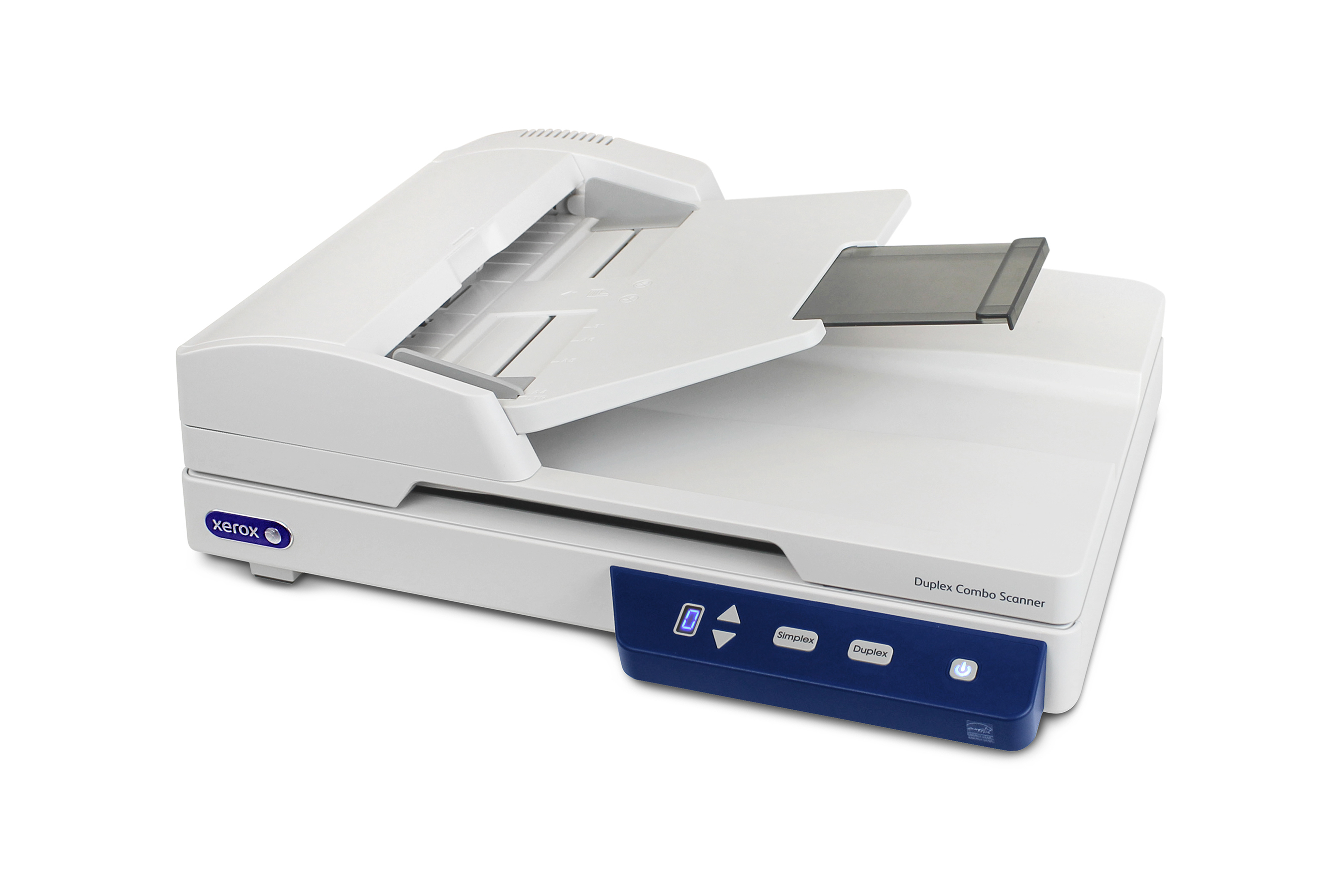 Xerox Duplex Combo Scanner Flatbed & ADF scanner A4 Hvid