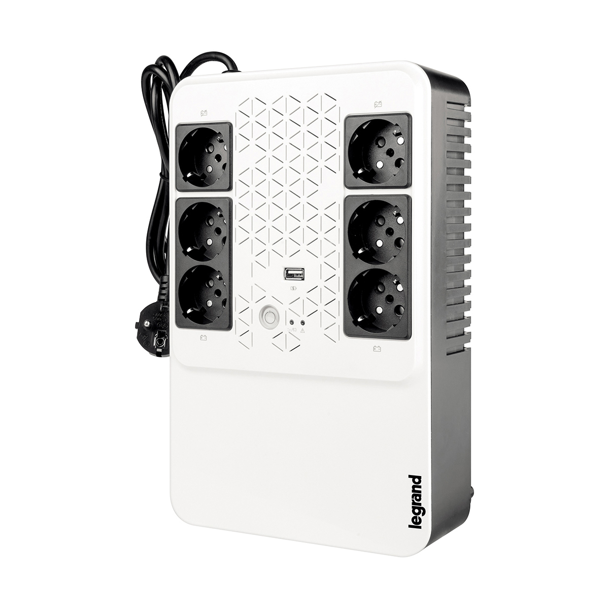 Legrand Keor ASI MULTIPLUG 600 FR UPS-enhed Interaktivt indgangsstik 0,6 kVA 360 W 6 AC stikkontakt(er)