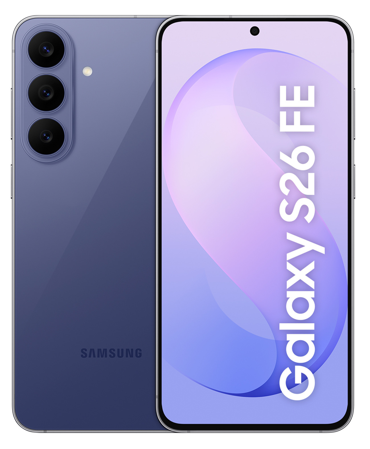 Samsung Galaxy S26 FE 17 cm (6.7") Dual SIM Android 17 5G USB Type-C 128 GB 4900 mAh Blåbær