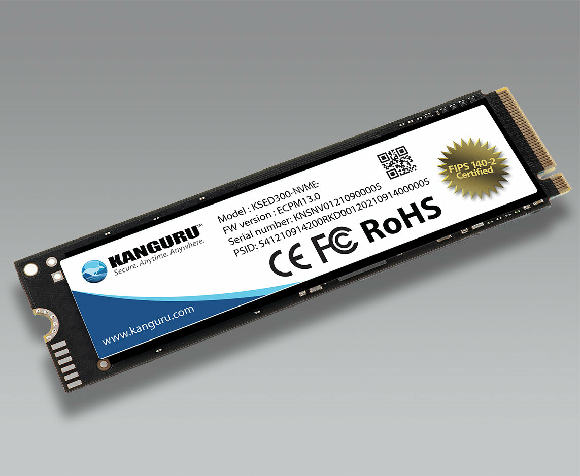 iStorage Kanguru SED300 1,02 TB M.2 PCI Express 3.0 NVMe 3D TLC
