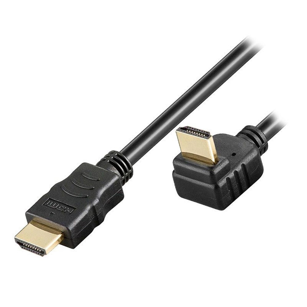 Techly 2m HDMI HDMI-kabel HDMI Type A (Standard) Sort