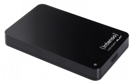 Intenso 2.5" Memory Play USB 3.0 1TB ekstern harddisk 5400 rpm 2.5" Micro-USB B 3.2 Gen 1 (3.1 Gen 1) Sort