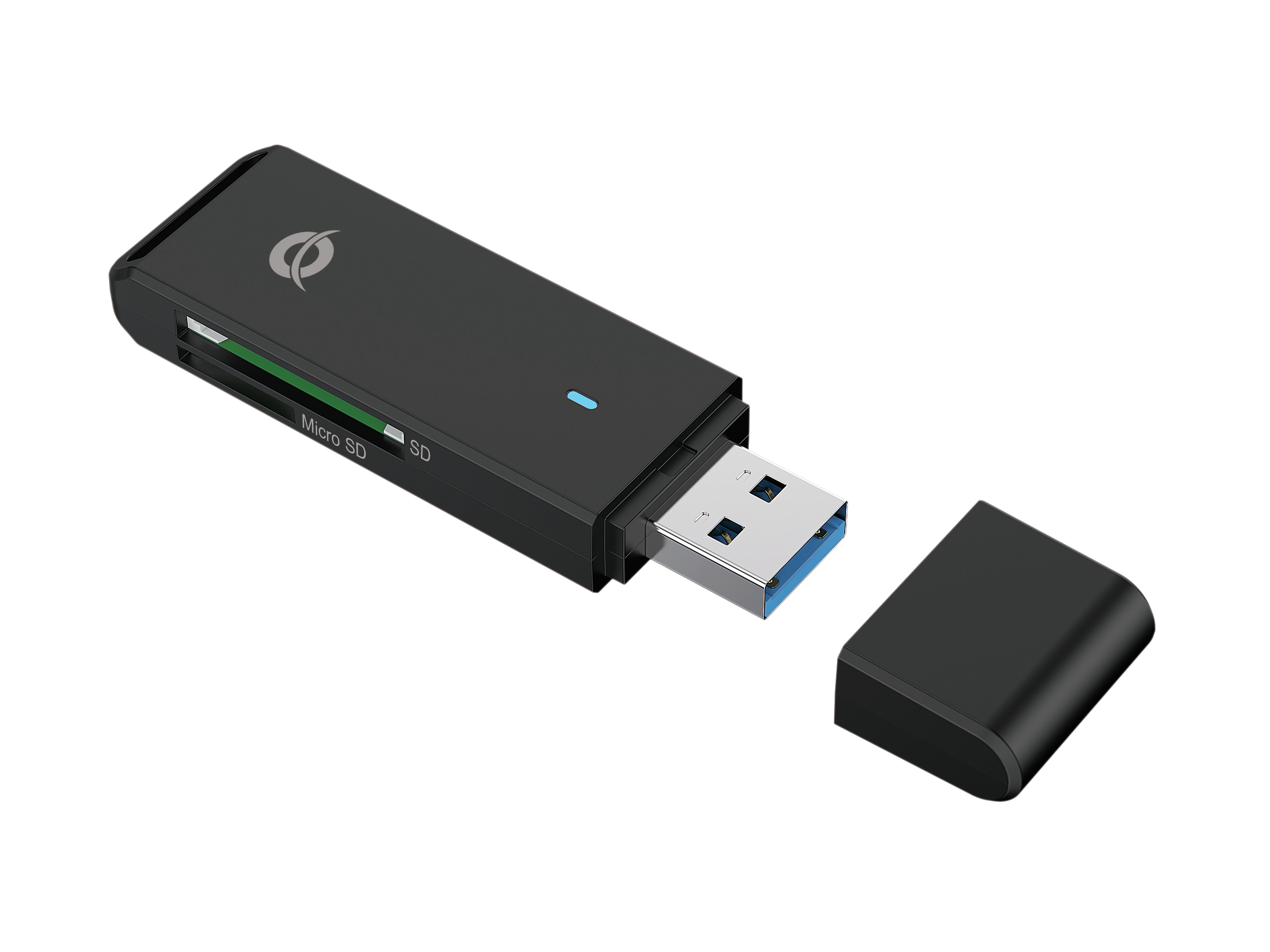 Conceptronic BIAN02B kortlæser USB 3.2 Gen 1 (3.1 Gen 1) Type-A Sort