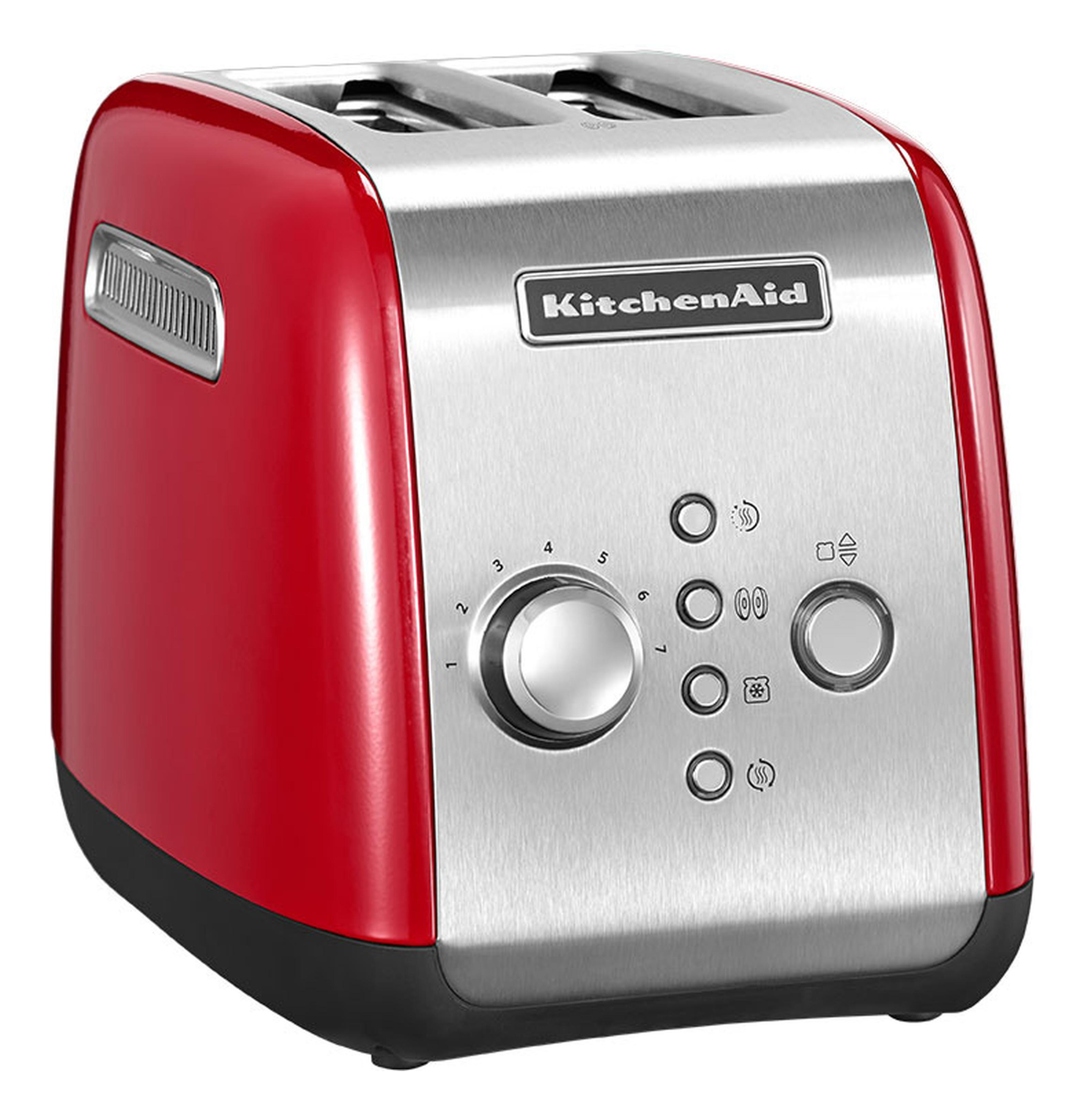 KitchenAid 5KMT221EER 7 2 skive(r) 1100 W Rød, Rustfrit stål