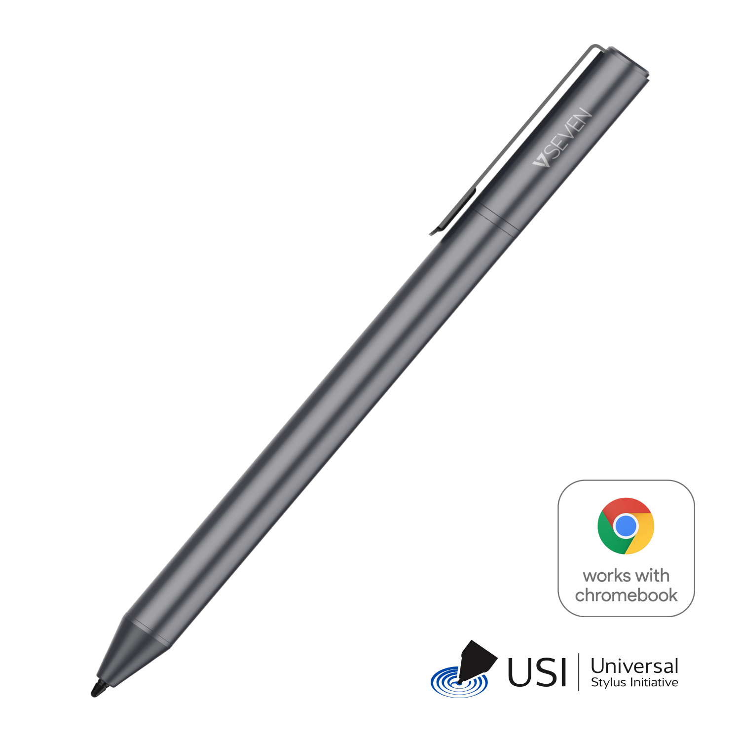 V7 PS1USI stylus pen 20 g Sort