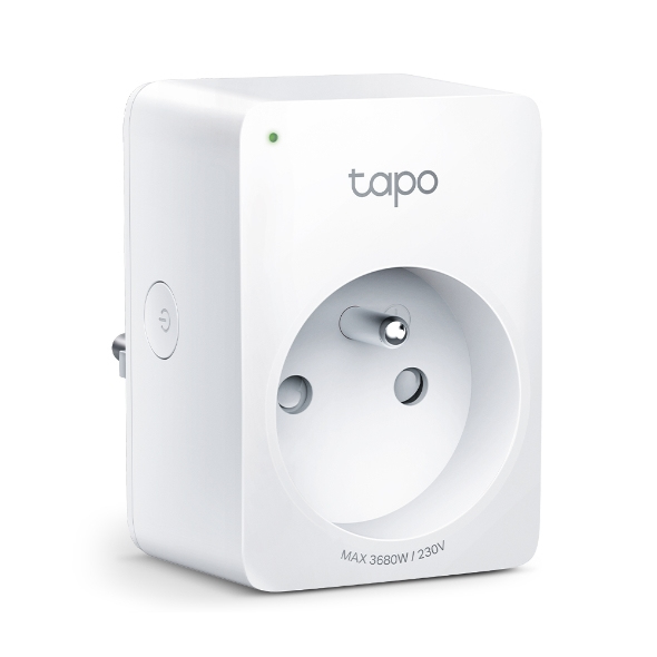 TP-Link Tapo Mini Smart Wi-Fi Socket Energy Monitor smart stik 3680 W Hjem Hvid