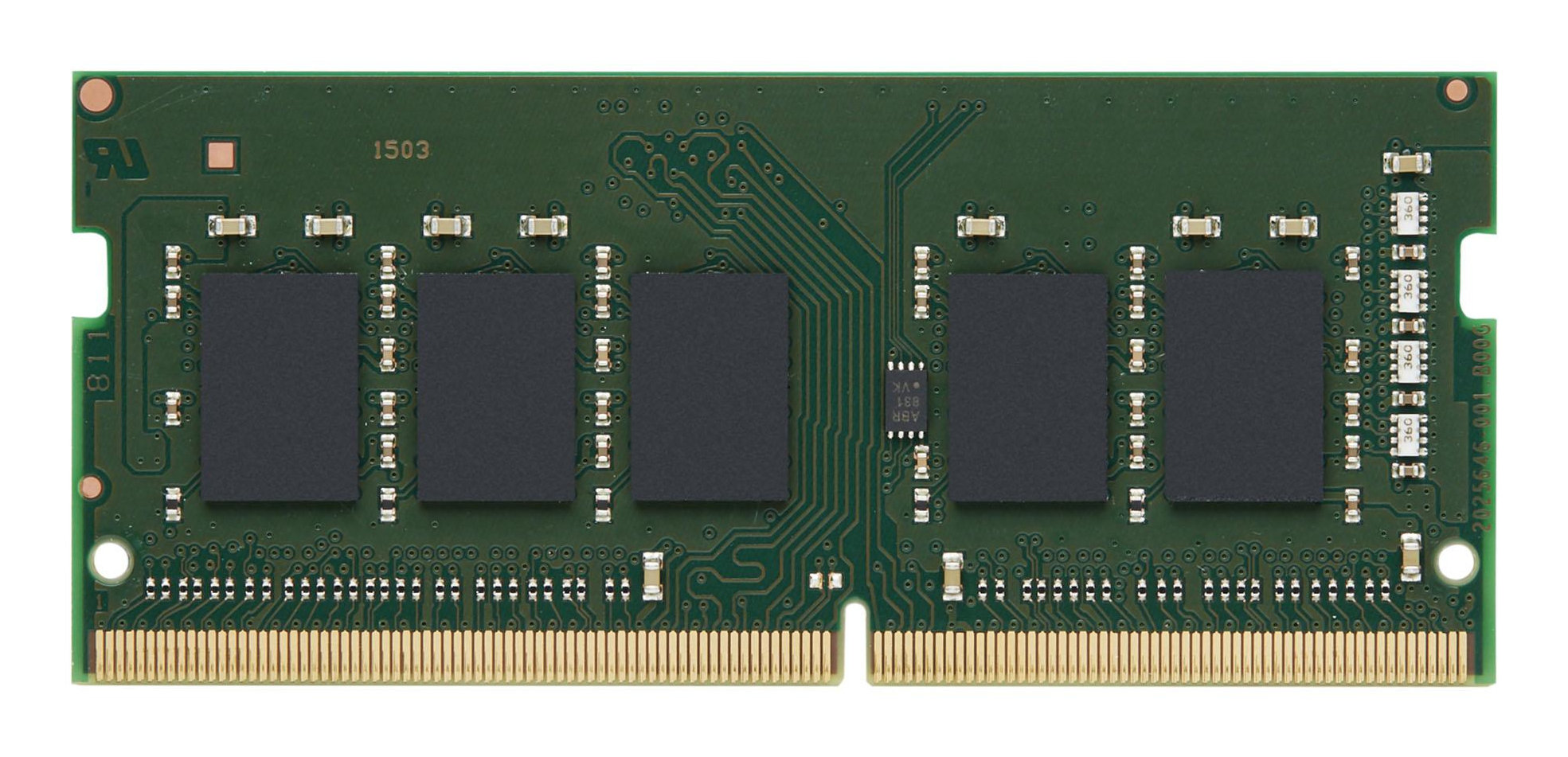 Kingston Technology KSM32SES8/8HE hukommelsesmodul 8 GB 1 x 8 GB DDR4 3200 MHz Fejlkorrigerende kode