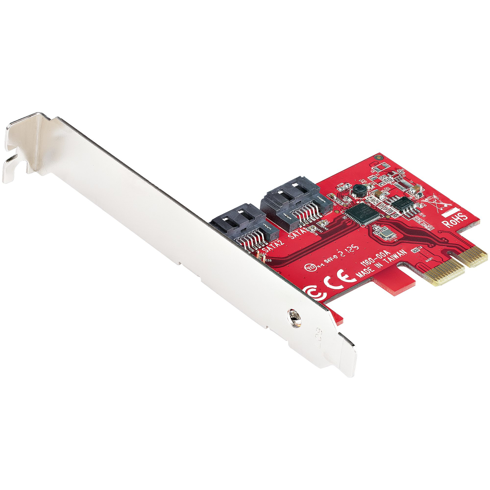 StarTech.com 2P6G-PCIE-SATA-CARD interface-kort/adapter Intern