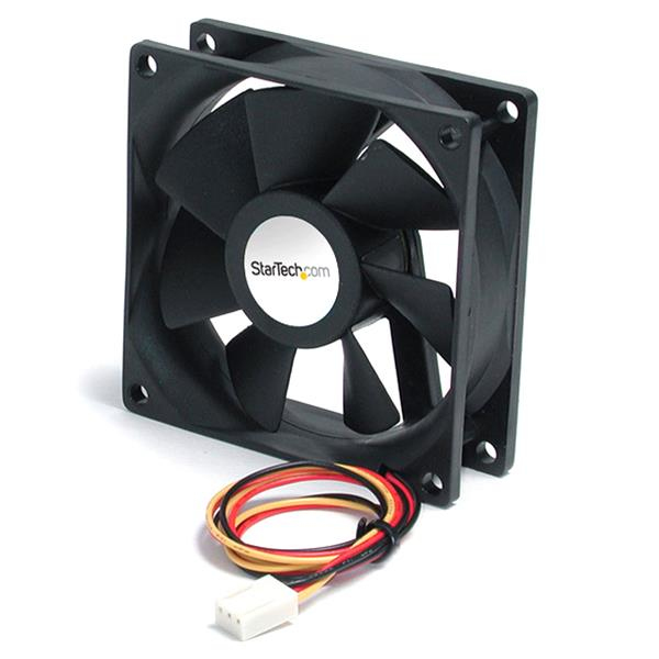 StarTech.com FAN6X25TX3H Computerkølesystem Computerkabinet Ventilator 6 cm Sort 1 stk