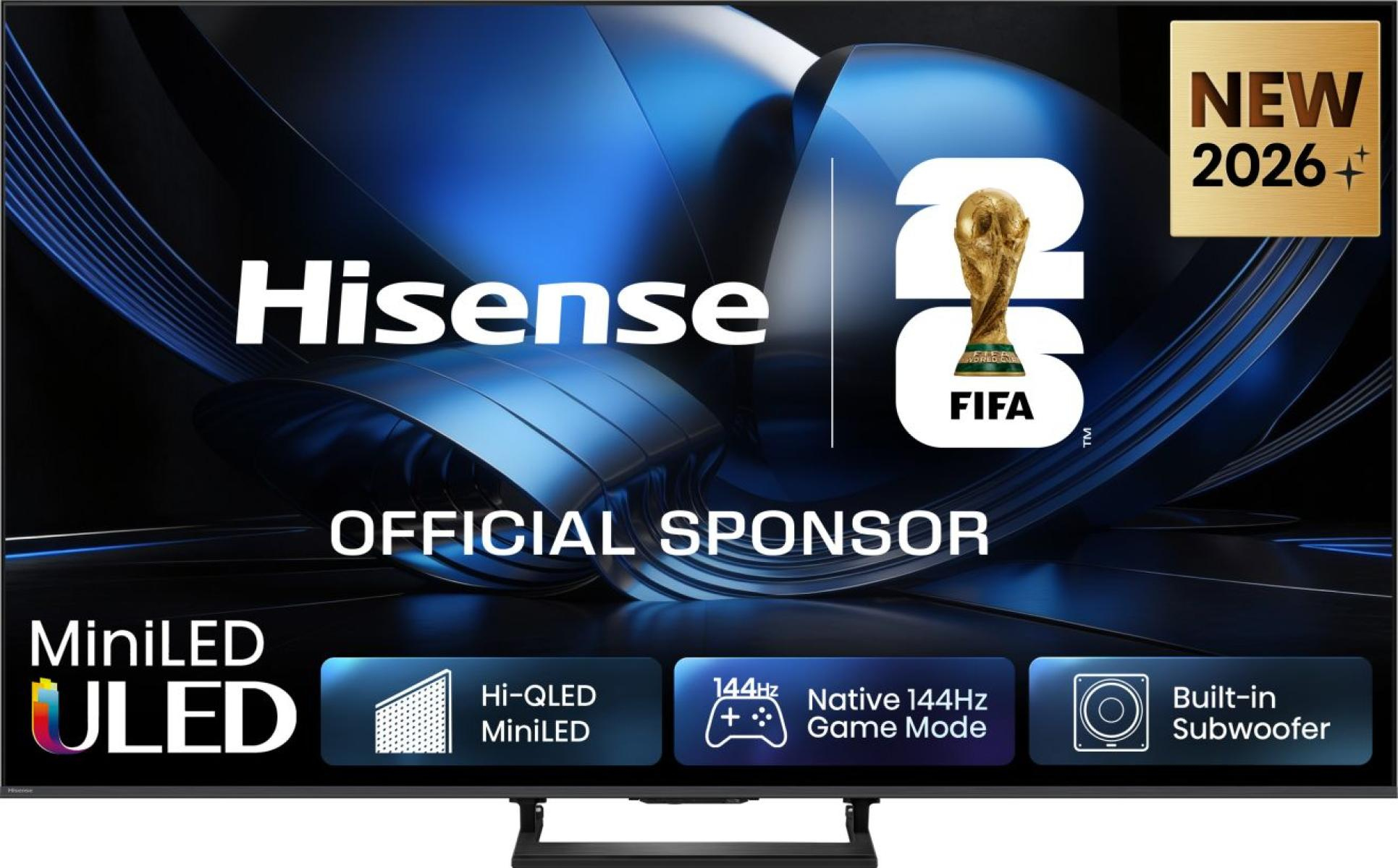 Hisense 55U7SE 139,7 cm (55") 4K Ultra HD Smart TV Wi-Fi Sort