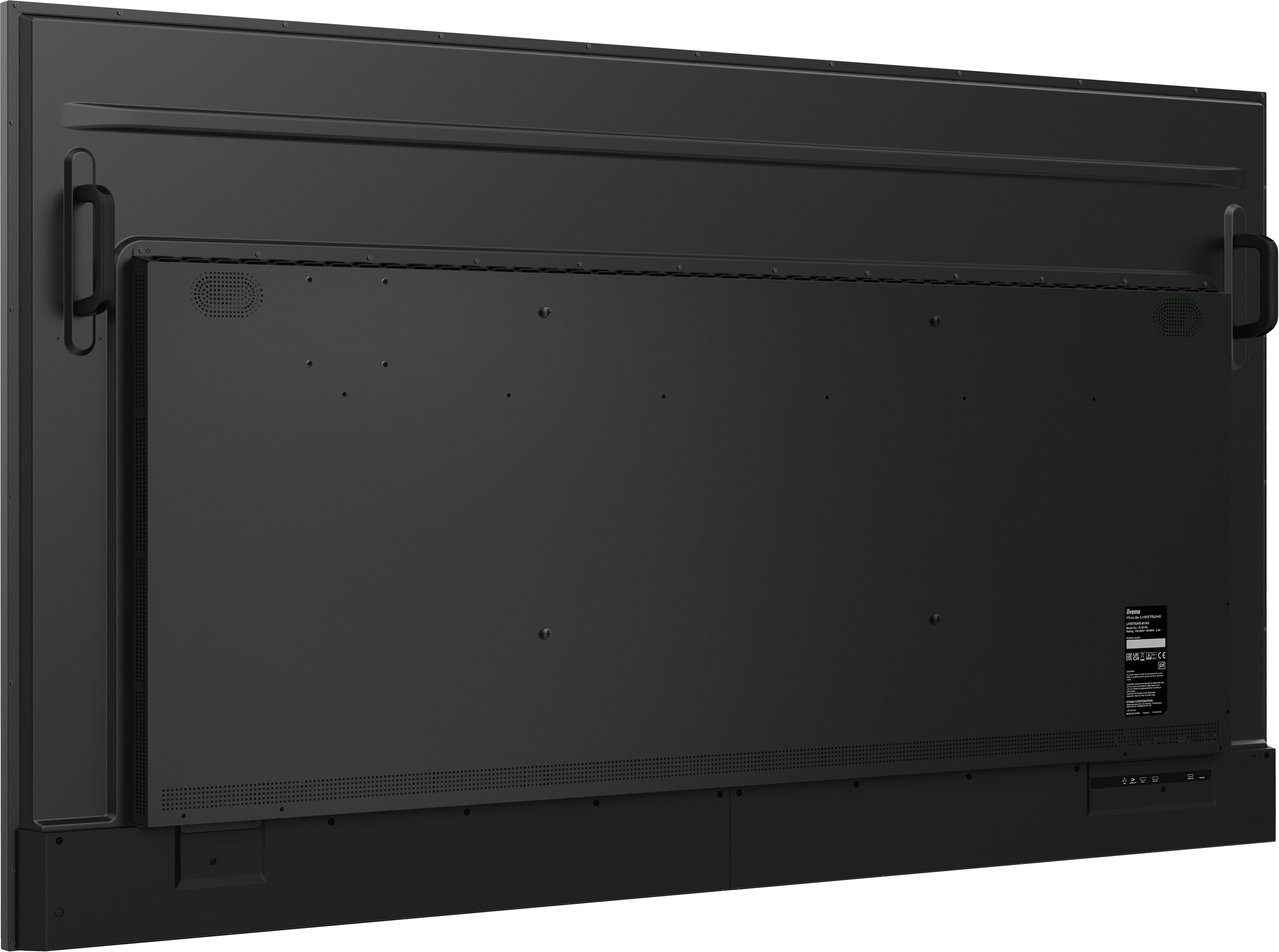 iiyama LH8665UHSB-B1 skilte display Kiosk design 2,18 m (86") LED Wi-Fi 800 cd/m² 4K Ultra HD Sort Indbygget processer Android 11 24/7