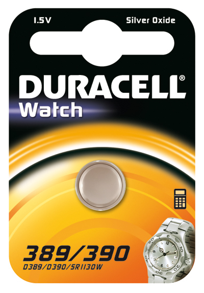 Duracell 389/390 Engangsbatteri Sølvoxid (S)