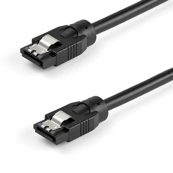 StarTech.com SATRD30CM SATA-kabel 0,3 m SATA 7-pin Sort