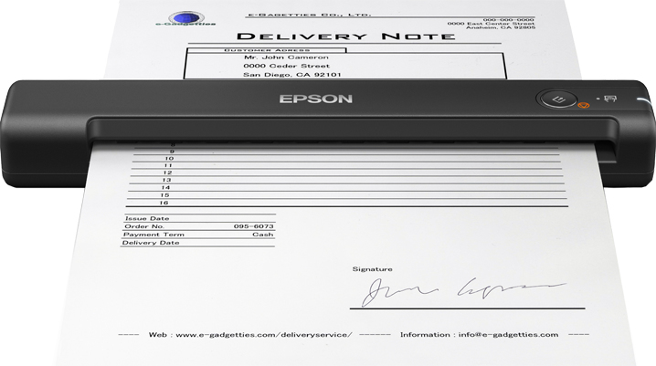 Epson WorkForce ES-50 Håndholdt scanner 600 x 600 dpi A4 Sort
