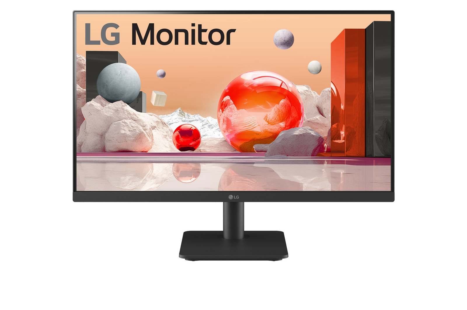 LG 24BA400-B computerskærm 60,5 cm (23.8") 1920 x 1080 pixel Fuld HD LCD Sort