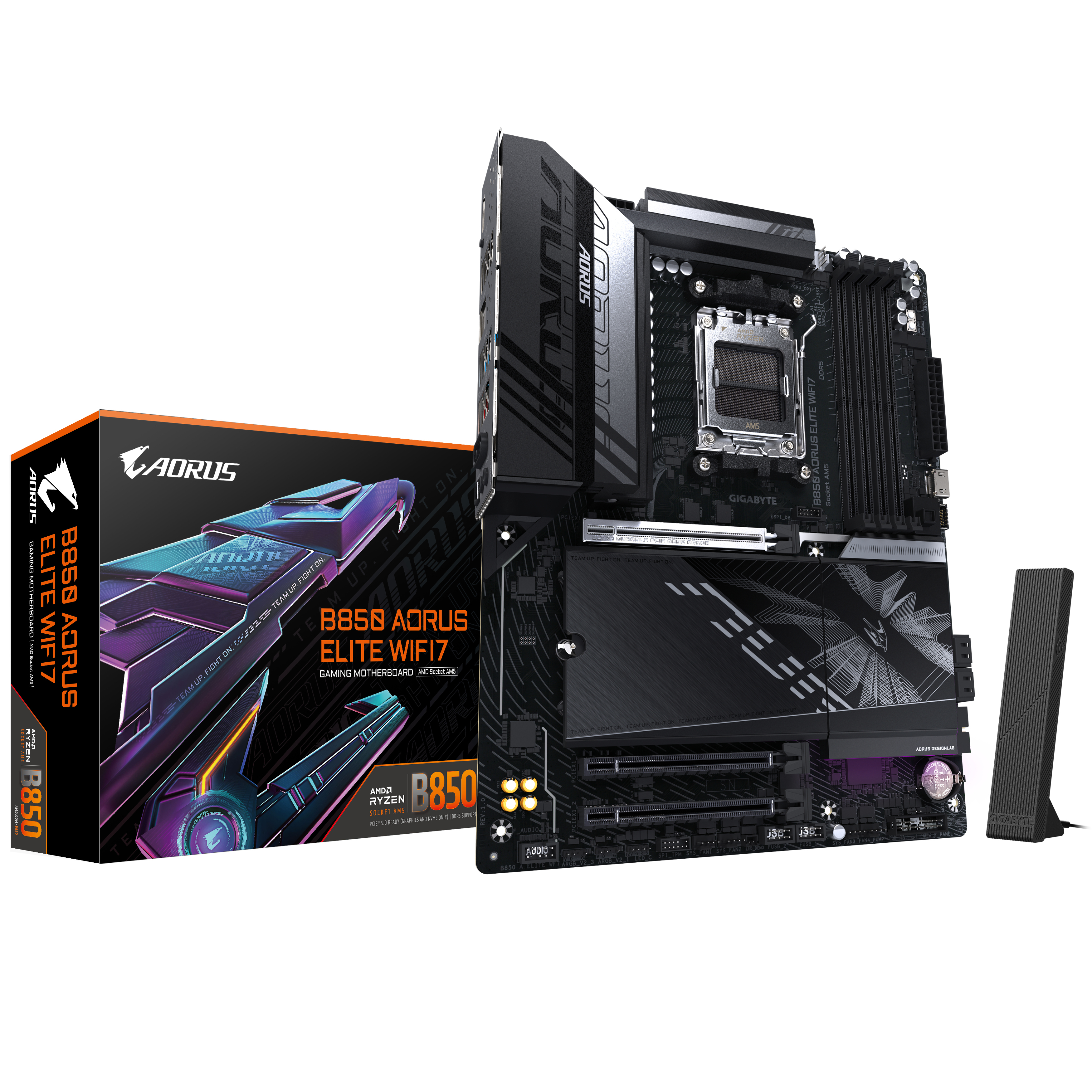 GIGABYTE B850 AORUS ELITE WIFI7 AMD B850 Sokkel AM5 ATX