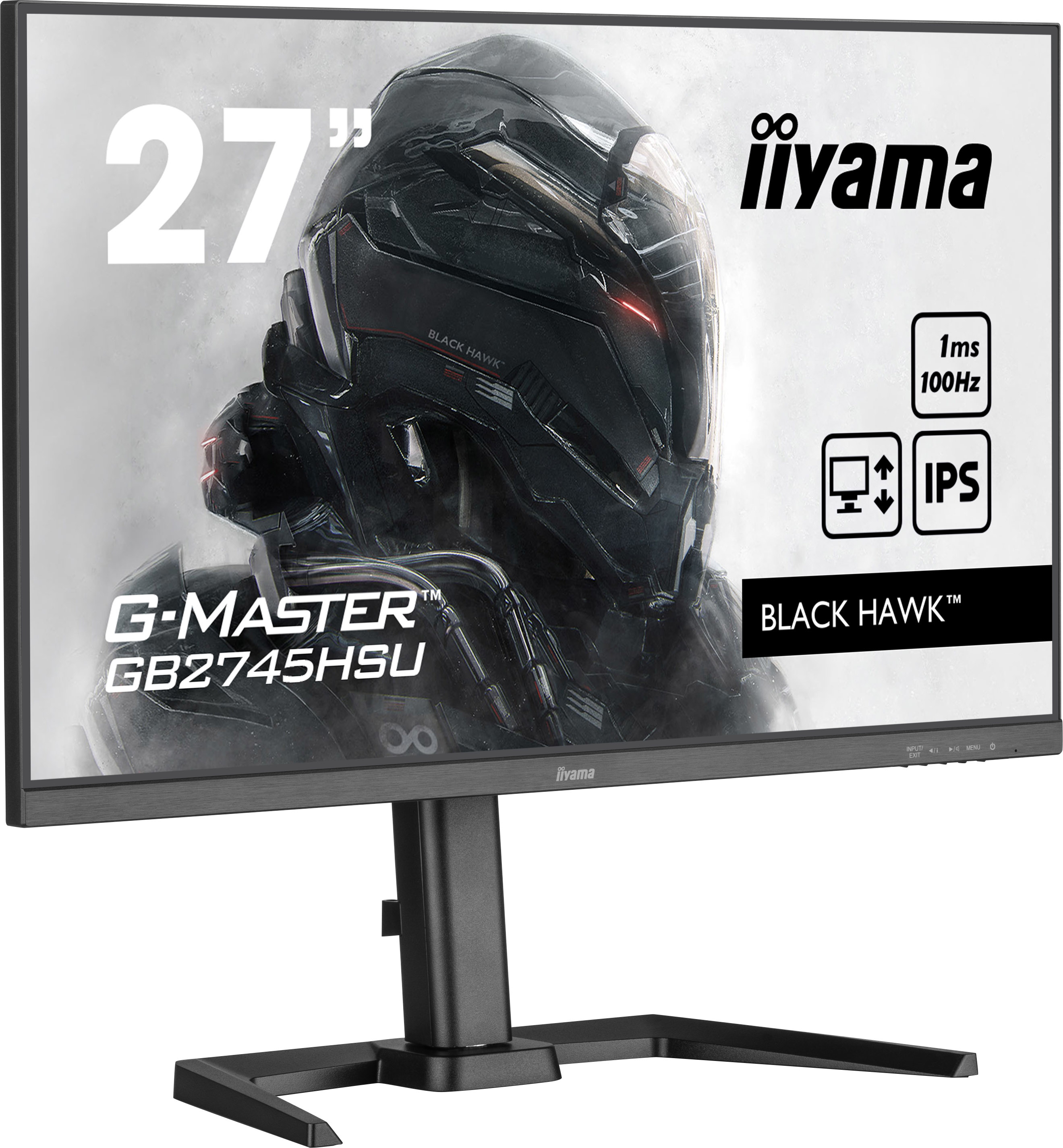iiyama G-MASTER GB2745HSU-B2 computerskærm 68,6 cm (27") 1920 x 1080 pixel Fuld HD LED Sort