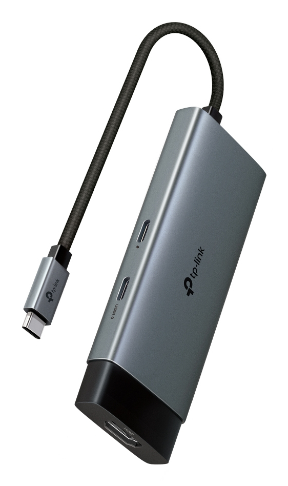 TP-Link UH5020C interface hub USB Type-C 5000 Mbit/s Grå