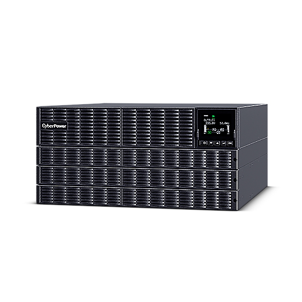 CyberPower OLS5KERT5UM UPS-enhed Dobbeltkonvertering (online) 5 kVA 5000 W 8 AC stikkontakt(er)