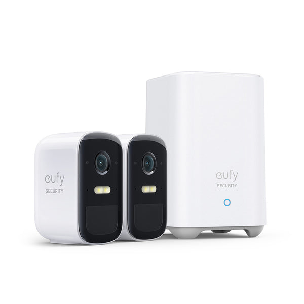 Eufy T88613D1 overvågningskamera Kasse IP-sikkerhedskamera Udendørs 2048 x 1080 pixel Væg
