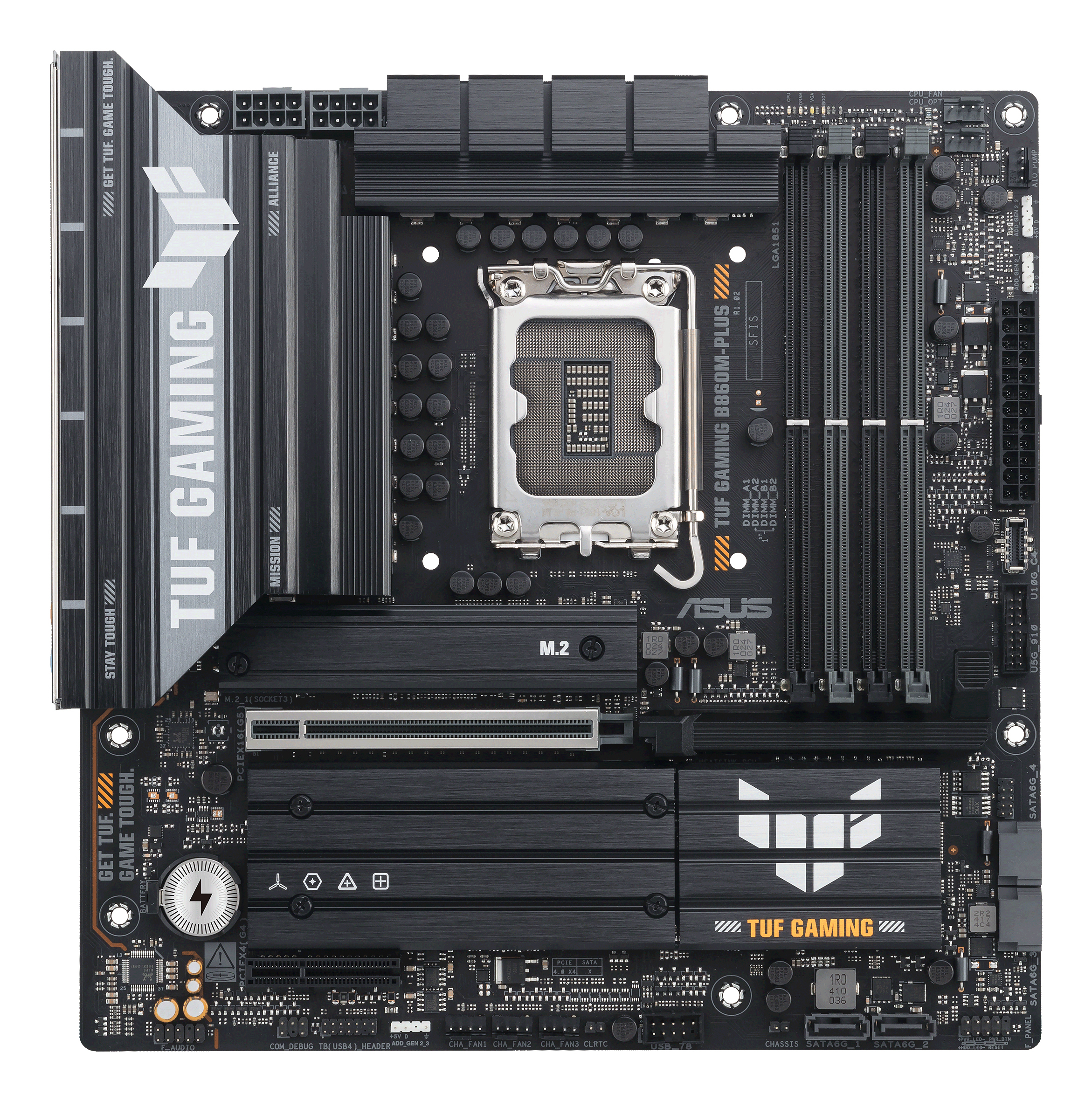 ASUS TUF GAMING B860M-PLUS Intel B860 LGA 1851 (Socket V1) micro ATX