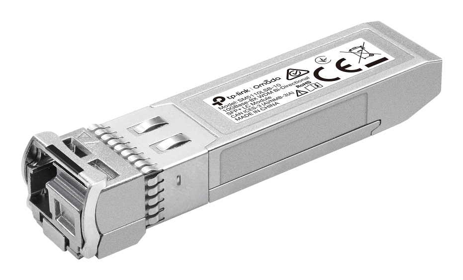 TP-Link Omada SM5110LSB-10 modul til netværksmodtager Fiberoptisk 10312 Mbit/s SFP+