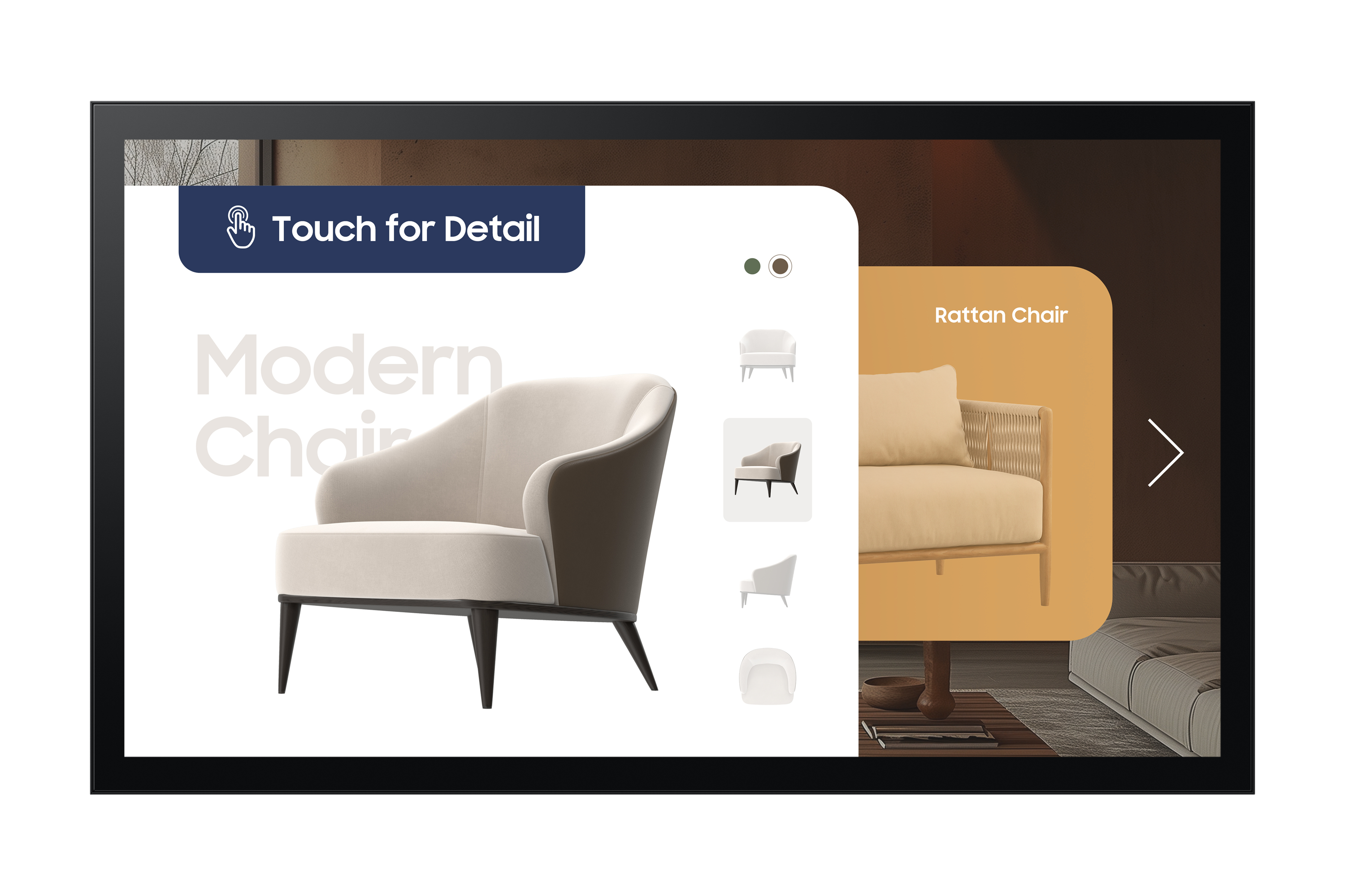 Samsung QM32C-T Digital fladpaneldisplay 81,3 cm (32") LCD Wi-Fi 400 cd/m² Fuld HD Sort Berøringsskærm Tizen 7.0 16/7