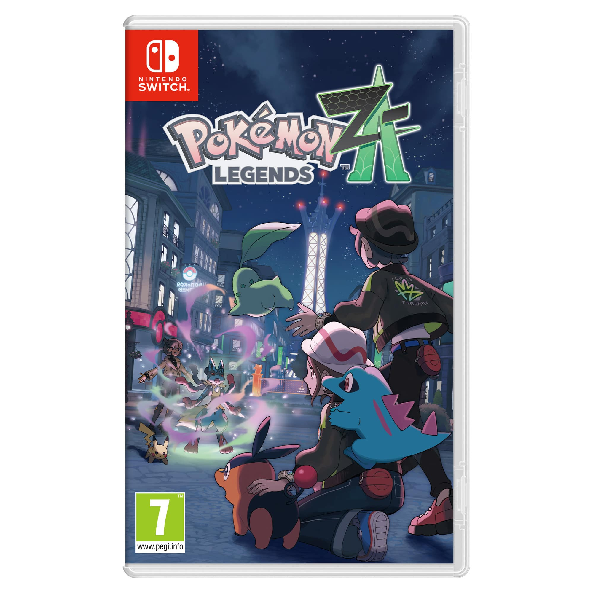 Nintendo Pokémon Legends: Z-A Standard Tysk, Hollandsk, Engelsk, Spansk, Fransk, Italiensk, Japansk, Koreansk Nintendo Switch