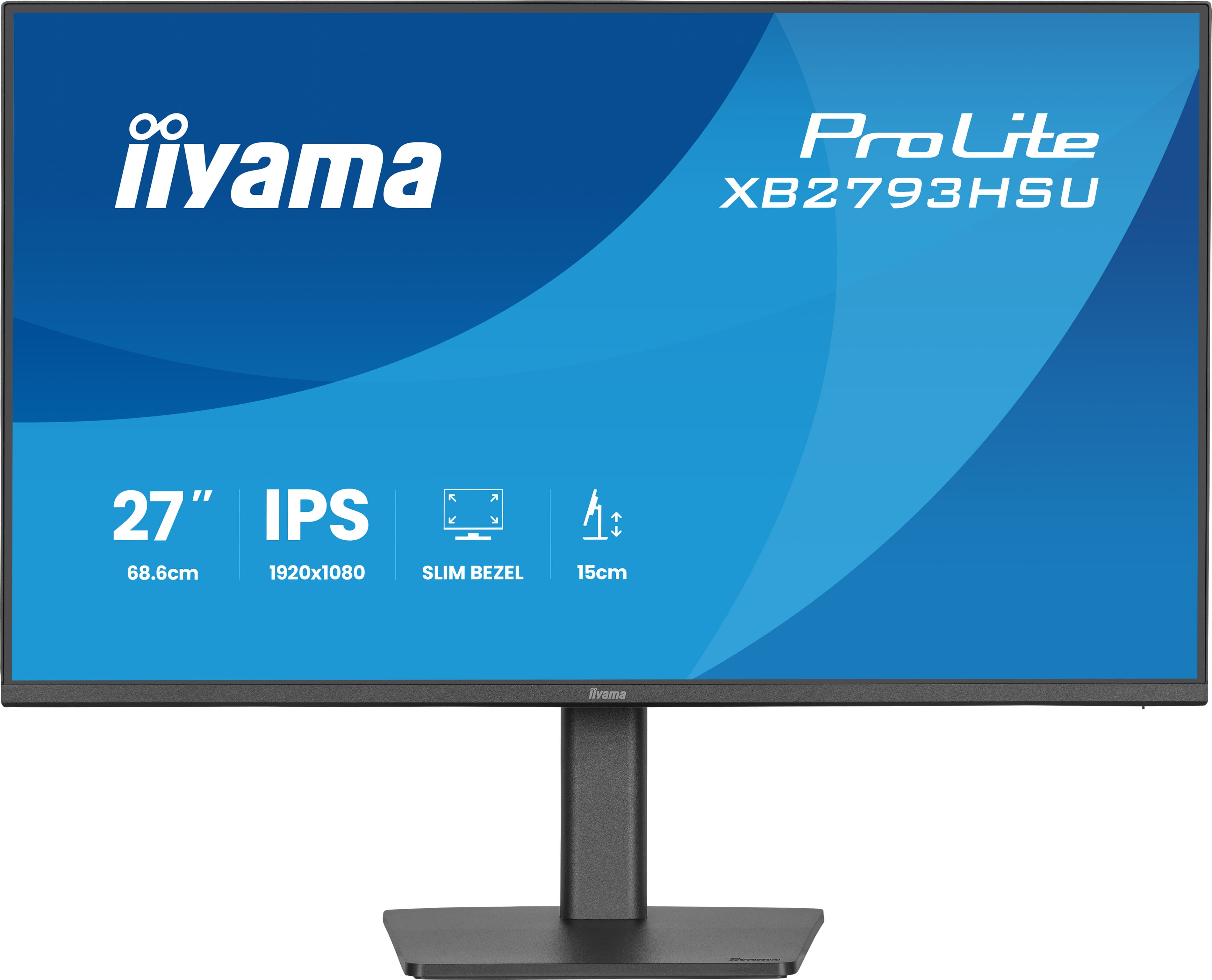 iiyama ProLite XB2793HSU-B1 computerskærm 68,6 cm (27") 1920 x 1080 pixel Fuld HD LED Sort