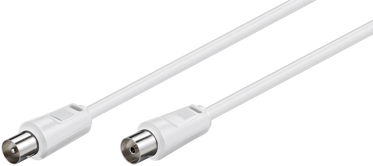 Microconnect COAX025W koaxial kabel 2,5 m Koaksial Hvid