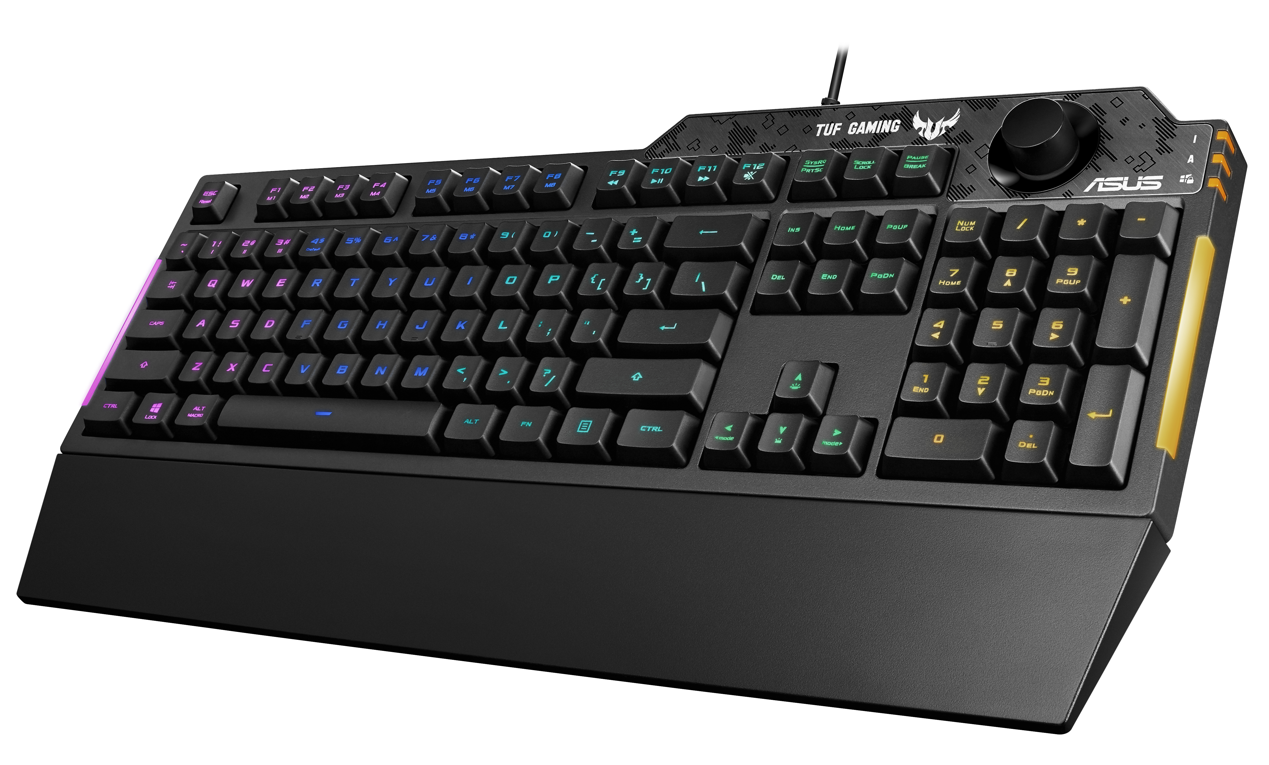 ASUS TUF Gaming K1 tastatur Spil USB Sort