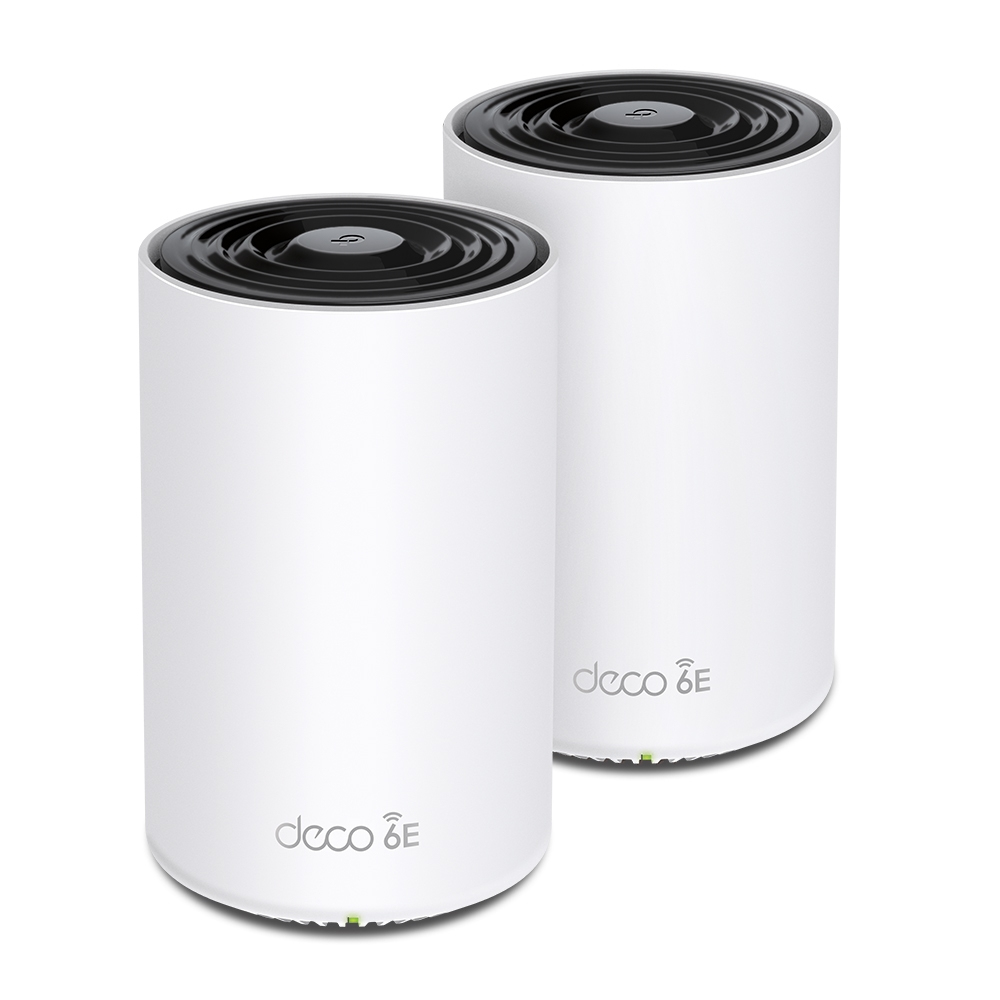 TP-Link Deco XE75 Pro (2-pack) Tri-band (2,4 GHz/5 GHz/6 GHz) Wi-Fi 6E (802.11ax) Hvid 3 Intern