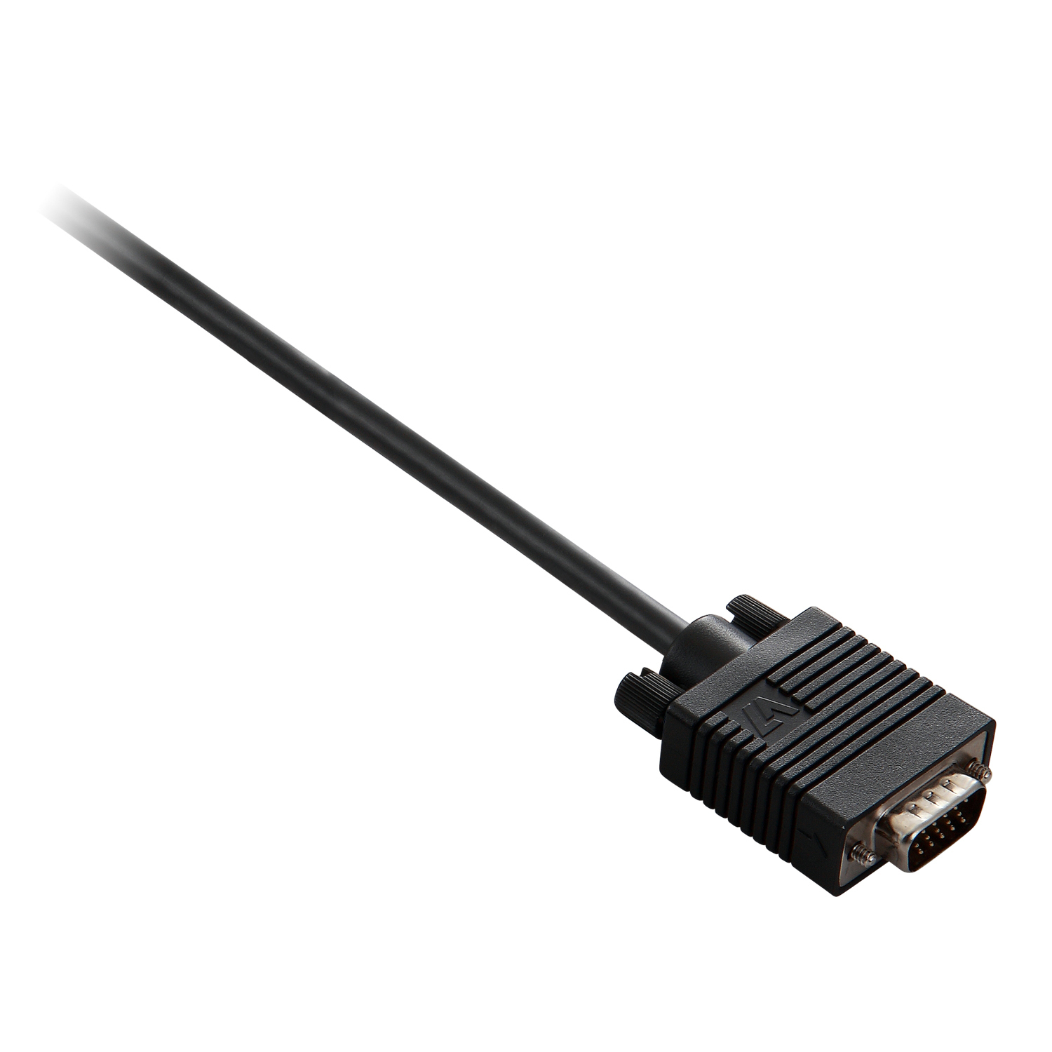 V7 V7E2VGA-02M-BLK VGA kabel 2 m VGA (D-Sub) Sort