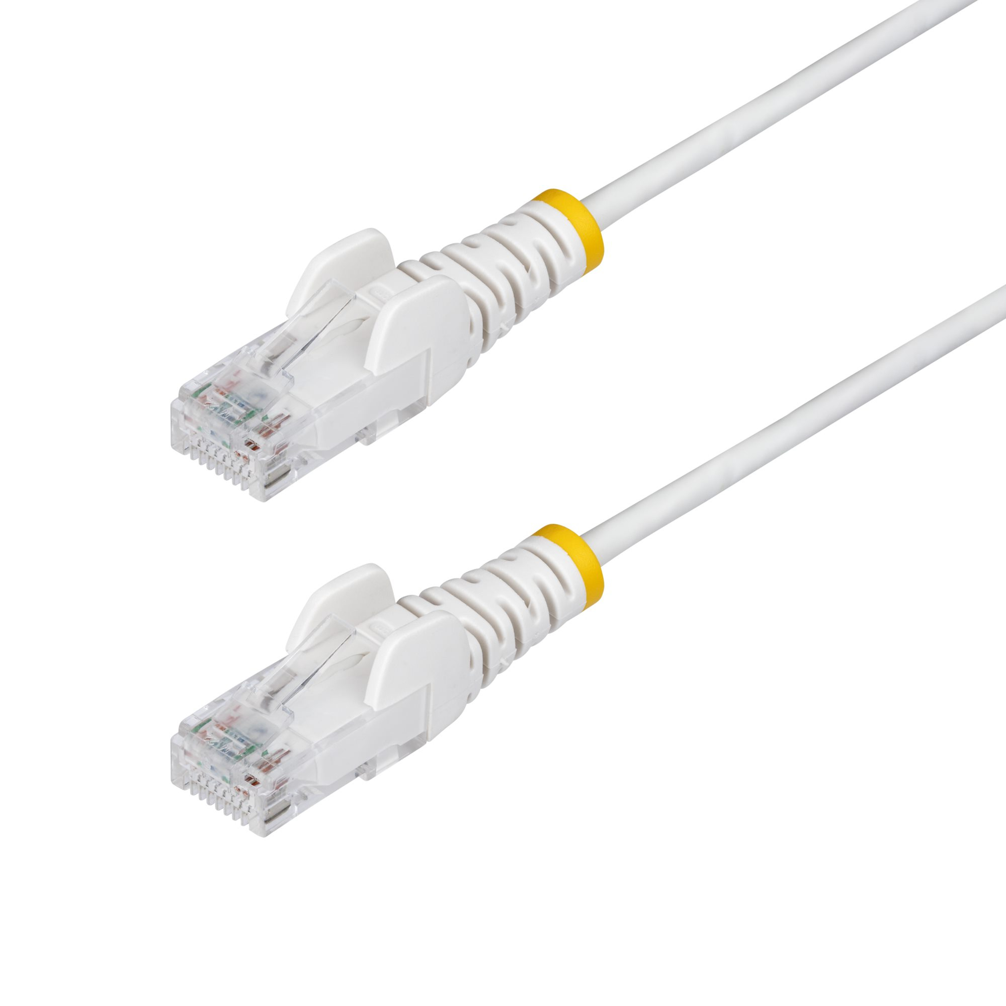 StarTech.com N6PAT25CMWHS netværkskabel Hvid 0,25 m Cat6 U/UTP (UTP) Rund