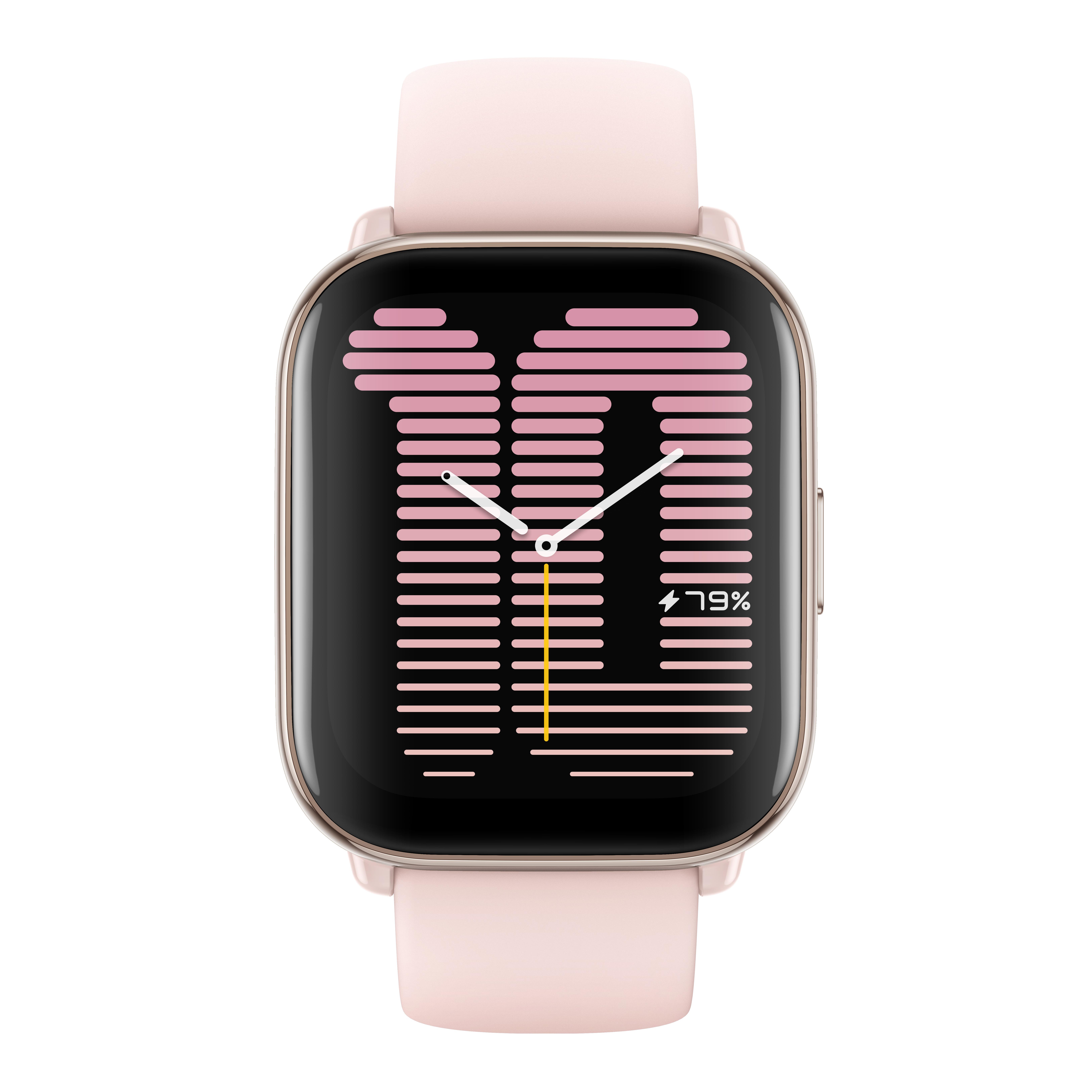 Amazfit Active 4,45 cm (1.75") AMOLED Digital 390 x 450 pixel Berøringsskærm Lyserød GPS (satellit)