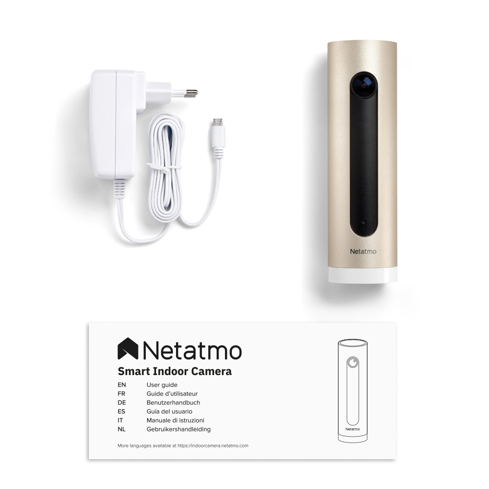 Netatmo Welcome IP-sikkerhedskamera Indendørs 1920 x 1080 pixel Skrivebord