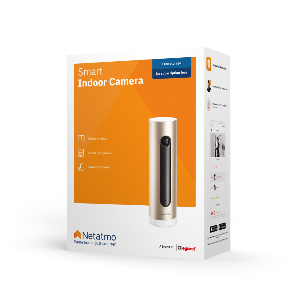Netatmo Welcome IP-sikkerhedskamera Indendørs 1920 x 1080 pixel Skrivebord