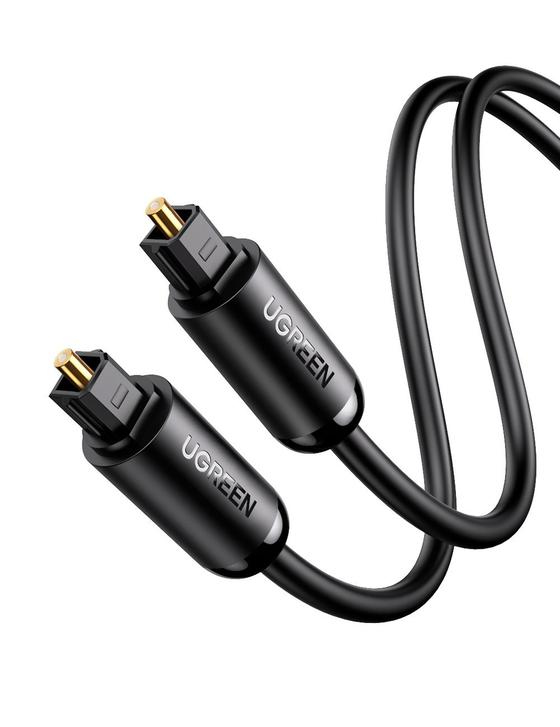Ugreen 70891 lydkabel 1,5 m Toslink Grå