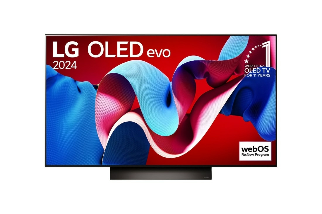 LG OLED evo C4 OLED48C47LA 121,9 cm (48") 4K Ultra HD Smart TV Wi-Fi Sort