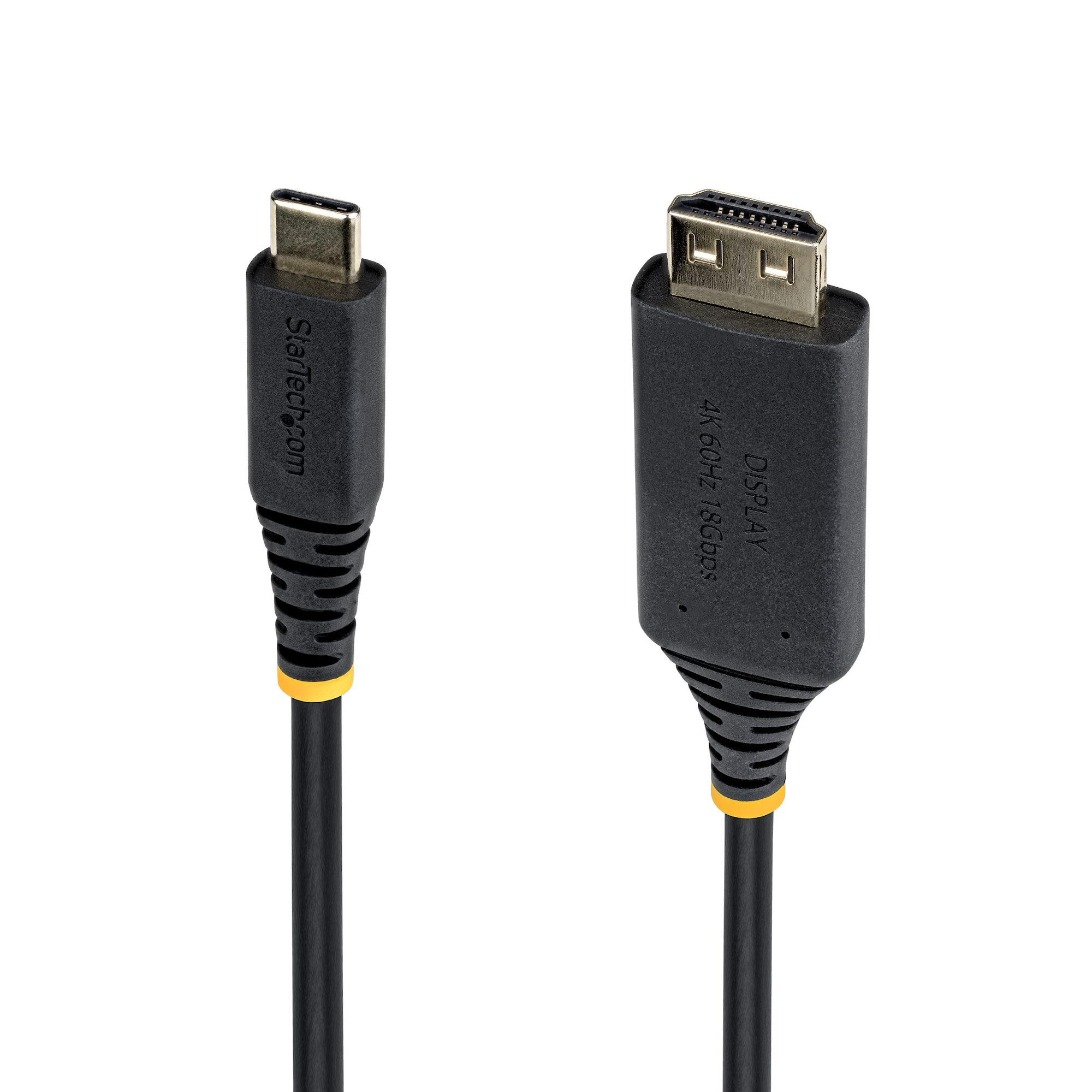 StarTech.com 450C-USBC-HDMI-4K60G videokabel adapter 4,5 m USB Type-C HDMI Type A (Standard) Sort