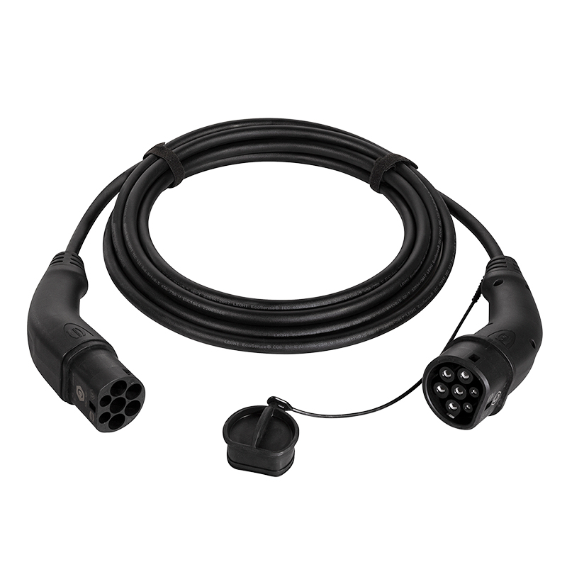 LogiLink EVC0103 opladningskabel til elbil Sort Type 2 3 10 m