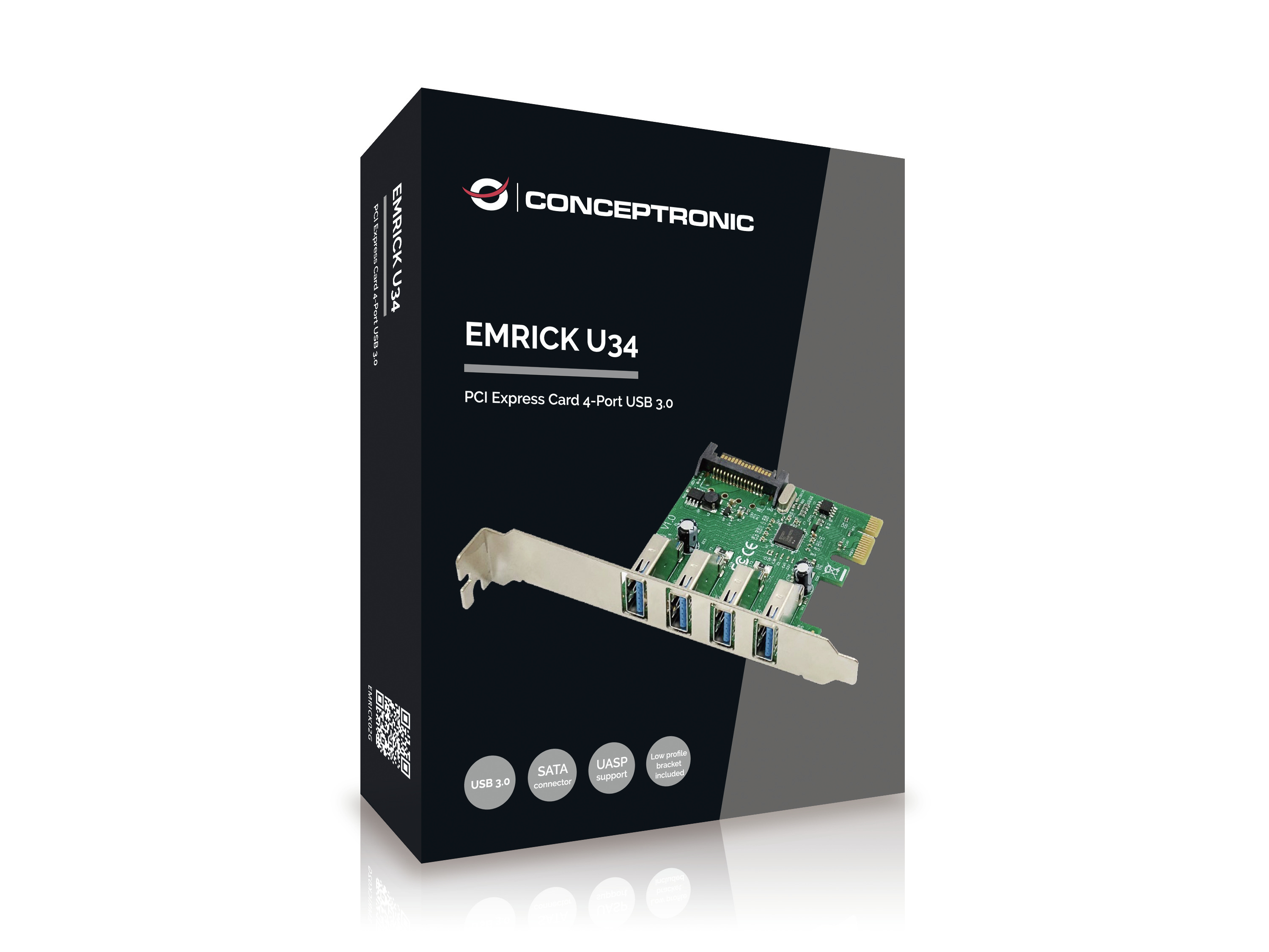 Conceptronic EMRICK02G interface-kort/adapter Intern USB 3.2 Gen 1 (3.1 Gen 1)