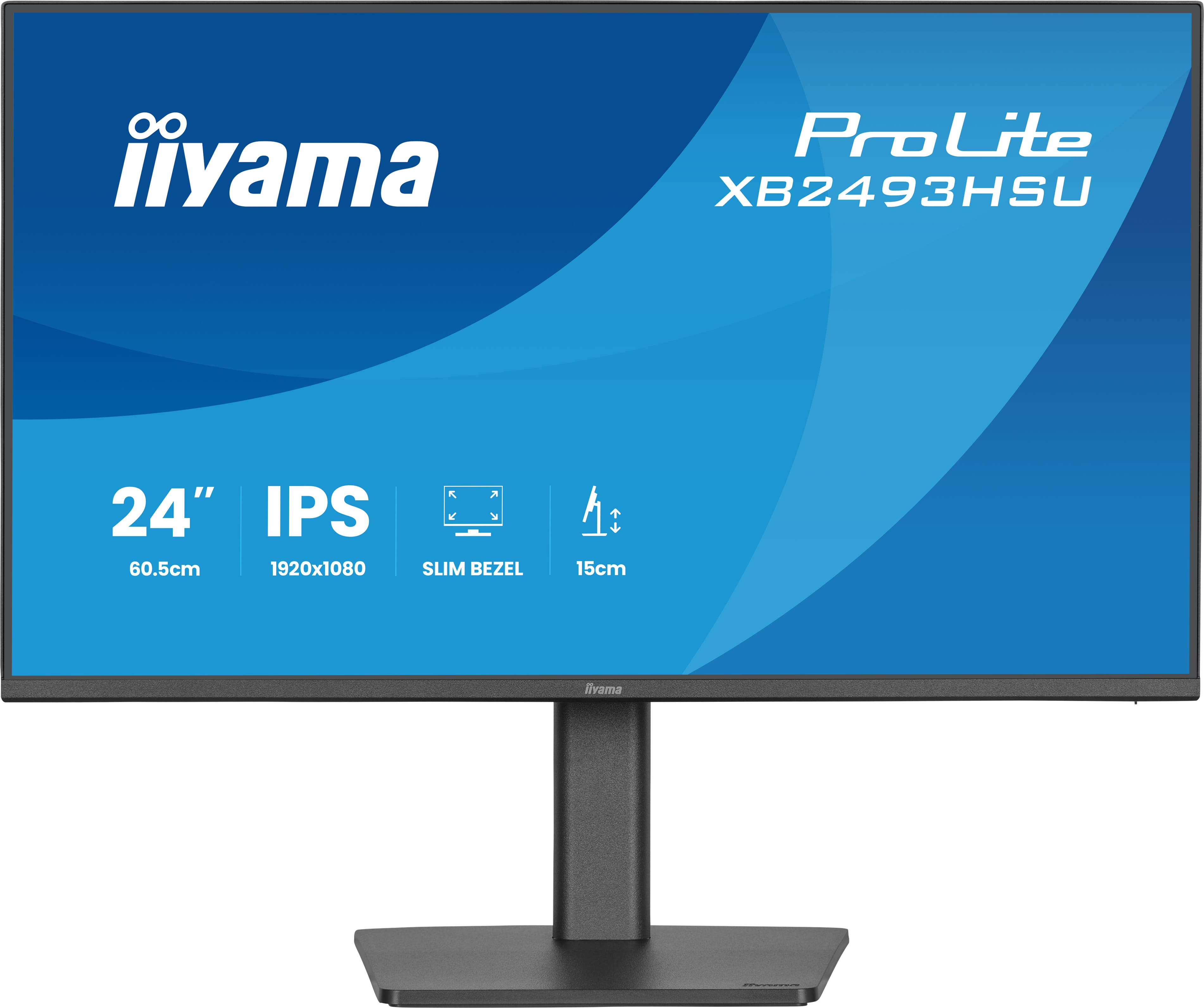 iiyama ProLite XB2493HSU-B1 computerskærm 60,5 cm (23.8") 1920 x 1080 pixel Fuld HD LED Sort