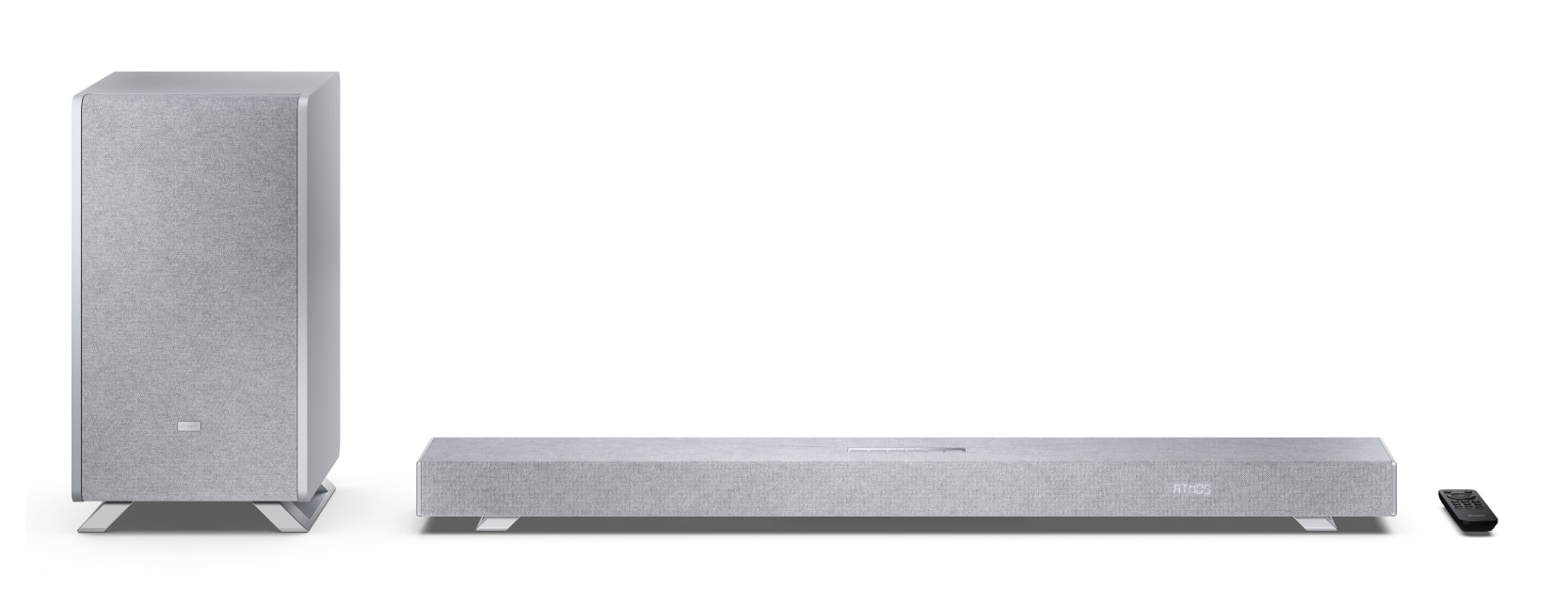 Sharp HT-SBW53121(SL) SoundBar højttaler Sølv 3.1.2 kanaler 182 W