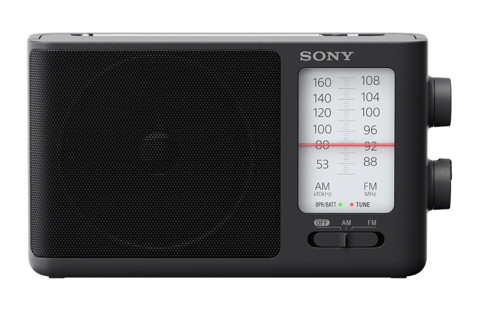 Sony ICF506 radio Bærbar Sort