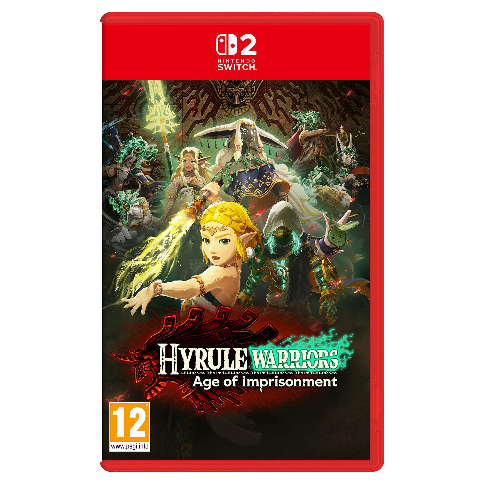 Nintendo Hyrule Warriors: Age of Imprisonment Standard Forenklet kinesisk, Traditionelt kinesisk, Tysk, Hollandsk, Engelsk, Spansk, Fransk, Italiensk, Japansk, Koreansk Nintendo Switch 2
