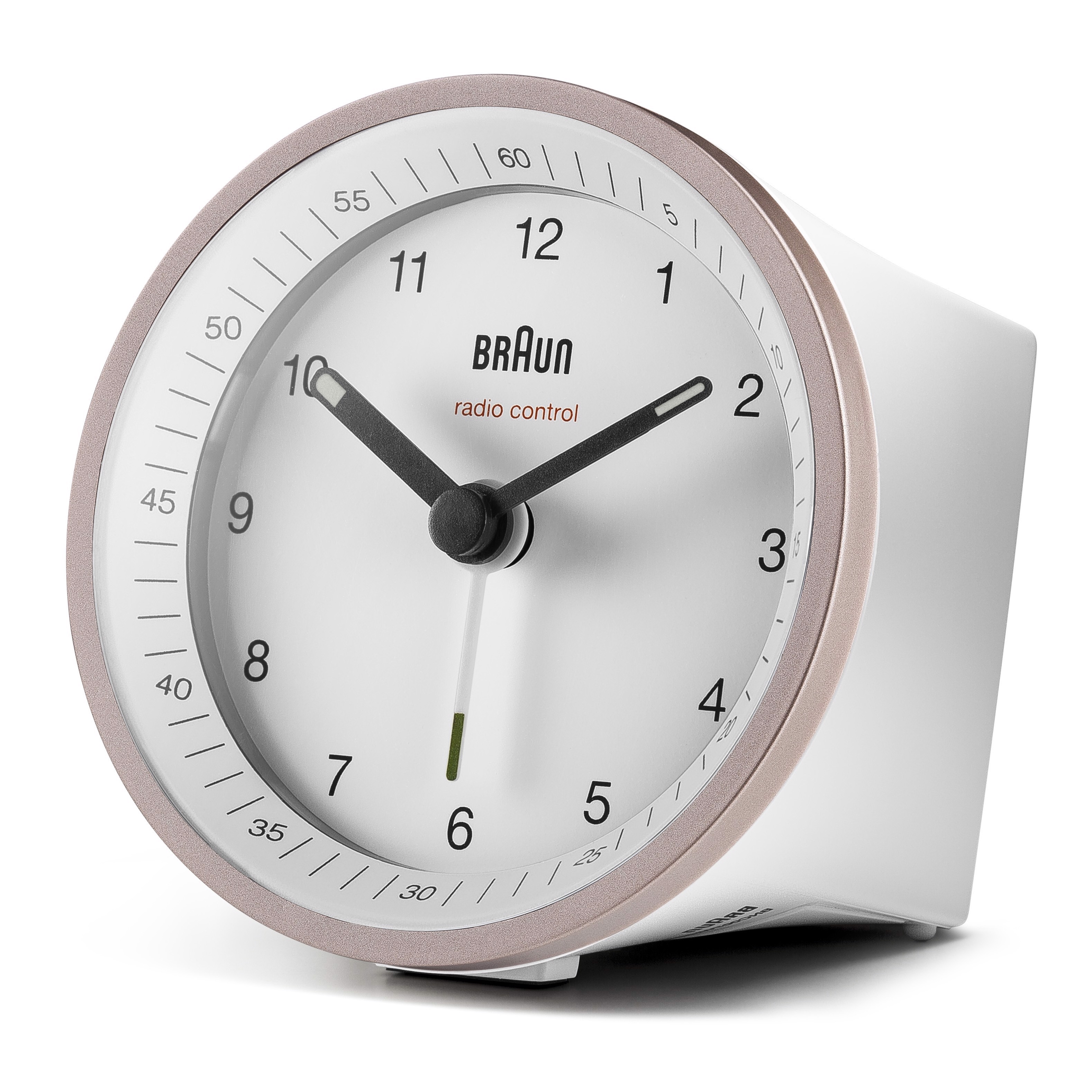 Braun BC07 Quartz alarmur Lyserød, Hvid