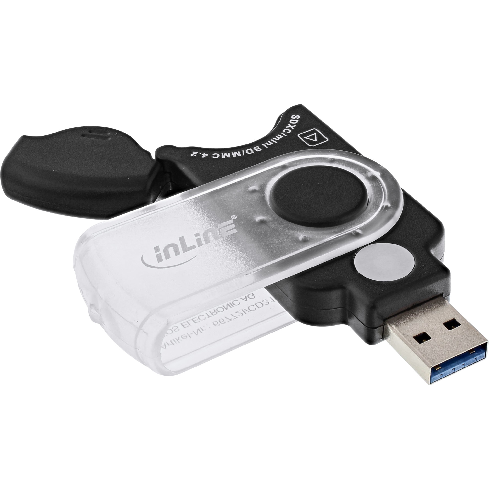 InLine 66772I kortlæser USB 3.2 Gen 1 (3.1 Gen 1) Sort