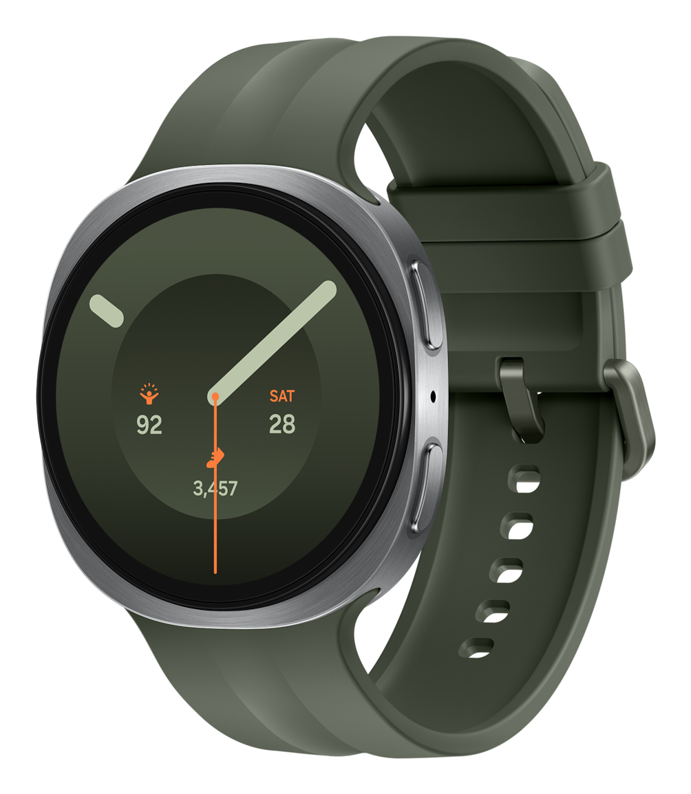 Samsung Galaxy Watch9 3,81 cm (1.5") AMOLED 44 mm Digital 480 x 480 pixel Berøringsskærm Sølv Wi-Fi GPS (satellit)